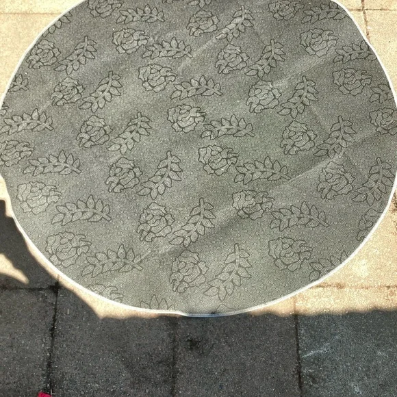 Moon Print Round Rug - Picture 3 of 3